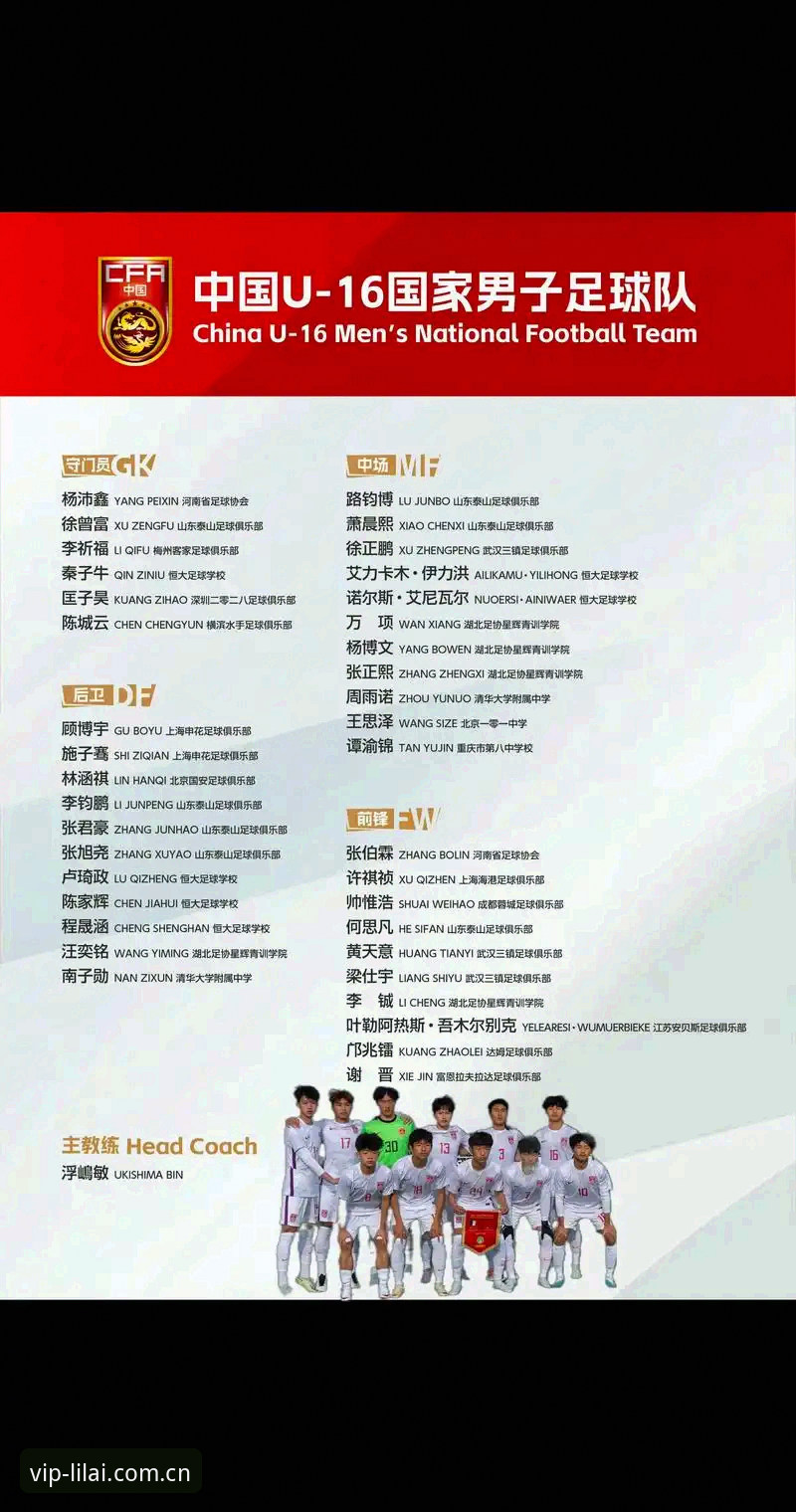 揭秘U17世界杯抽签背后的玄机：中国少年军团的征途与利来体育观赛指南